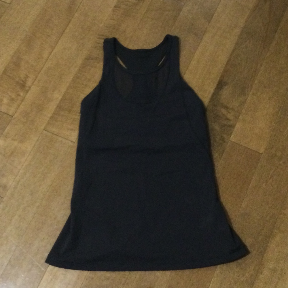💙 Black lululemon tank top